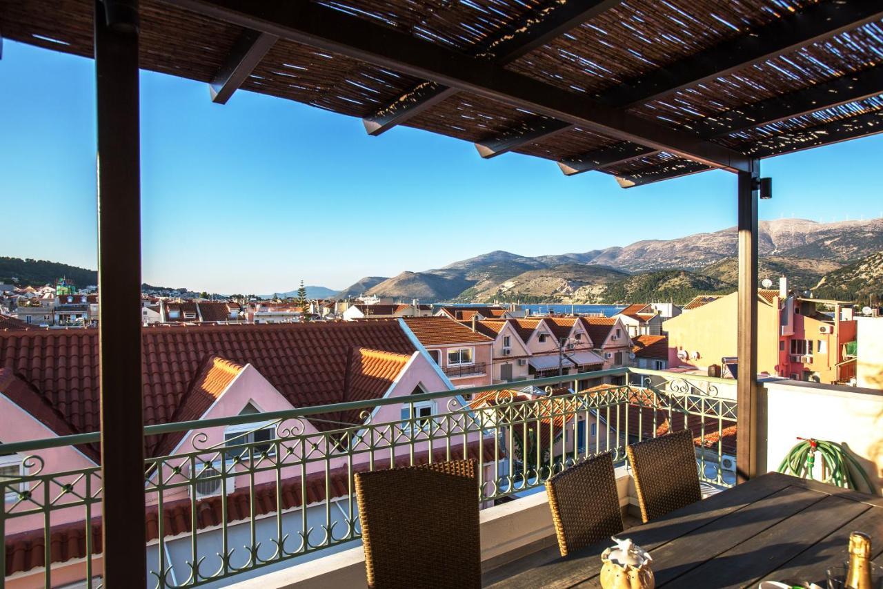 Panoramic Luxurious Penthouse Apartment Argostoli  Luaran gambar